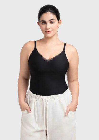 Silvia Seamless Buttery-Soft Padded Bra Top | Wire-Free Camisole