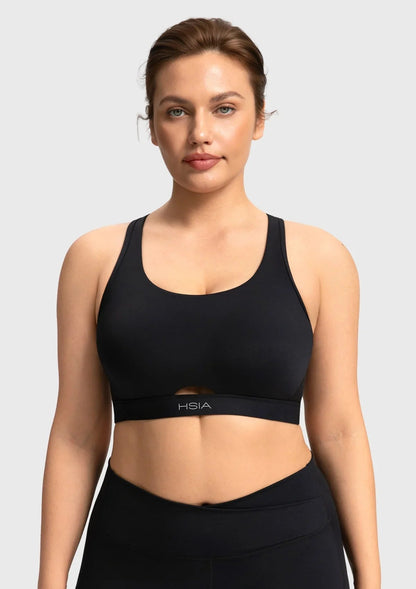 Aura Criss-Cross Sports Bra
