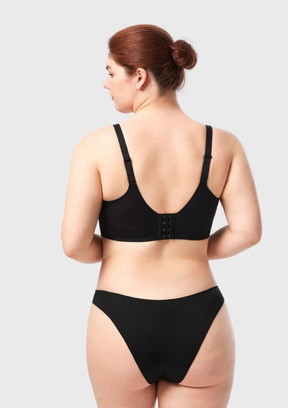 HSIA Auri Seamless Lace Support Bra Full Coverage Underwire Comfort Fit