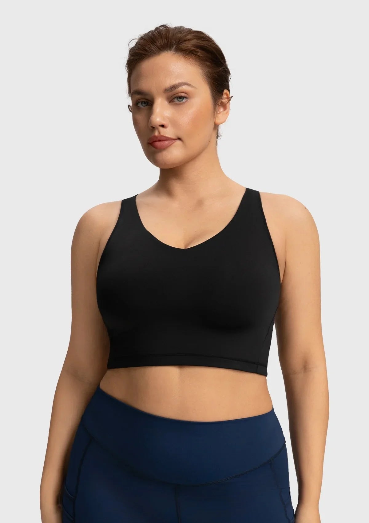 HSIA AirBalance Wirefree Lightly Padded Medium Support Breathable Sports Bra