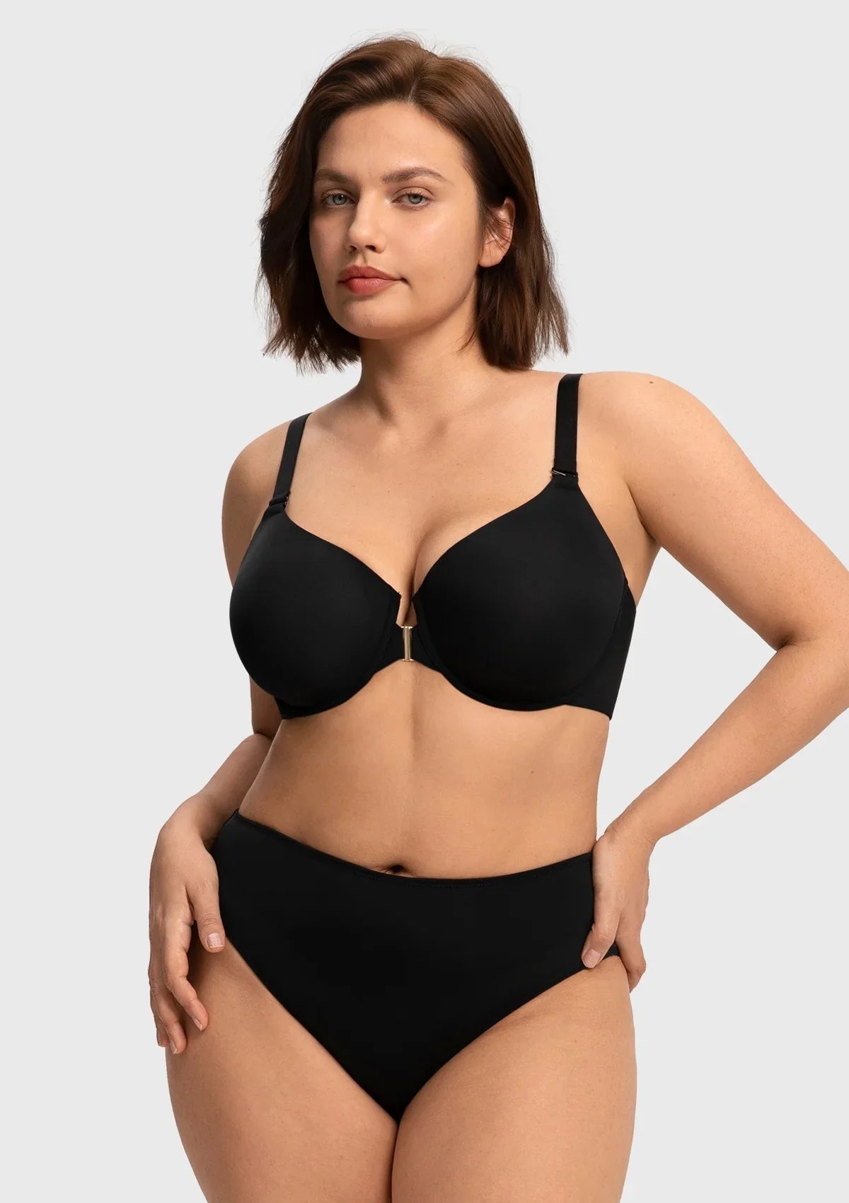 Comfort Underwire Front Closure Molded Cup Bra