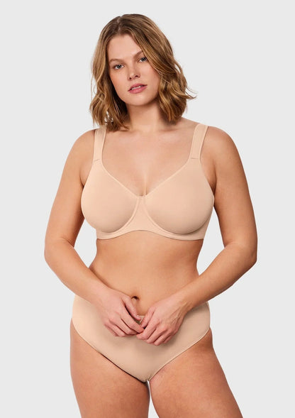 Joan Ultimate Soft T-shirt Unlined Underwire Minimizer Bra