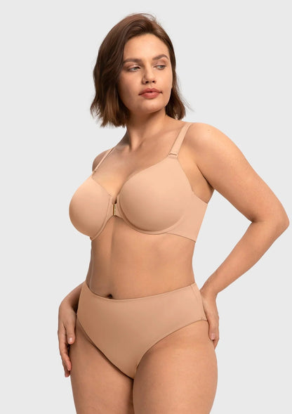 Comfort Underwire Front Closure Molded Cup Bra