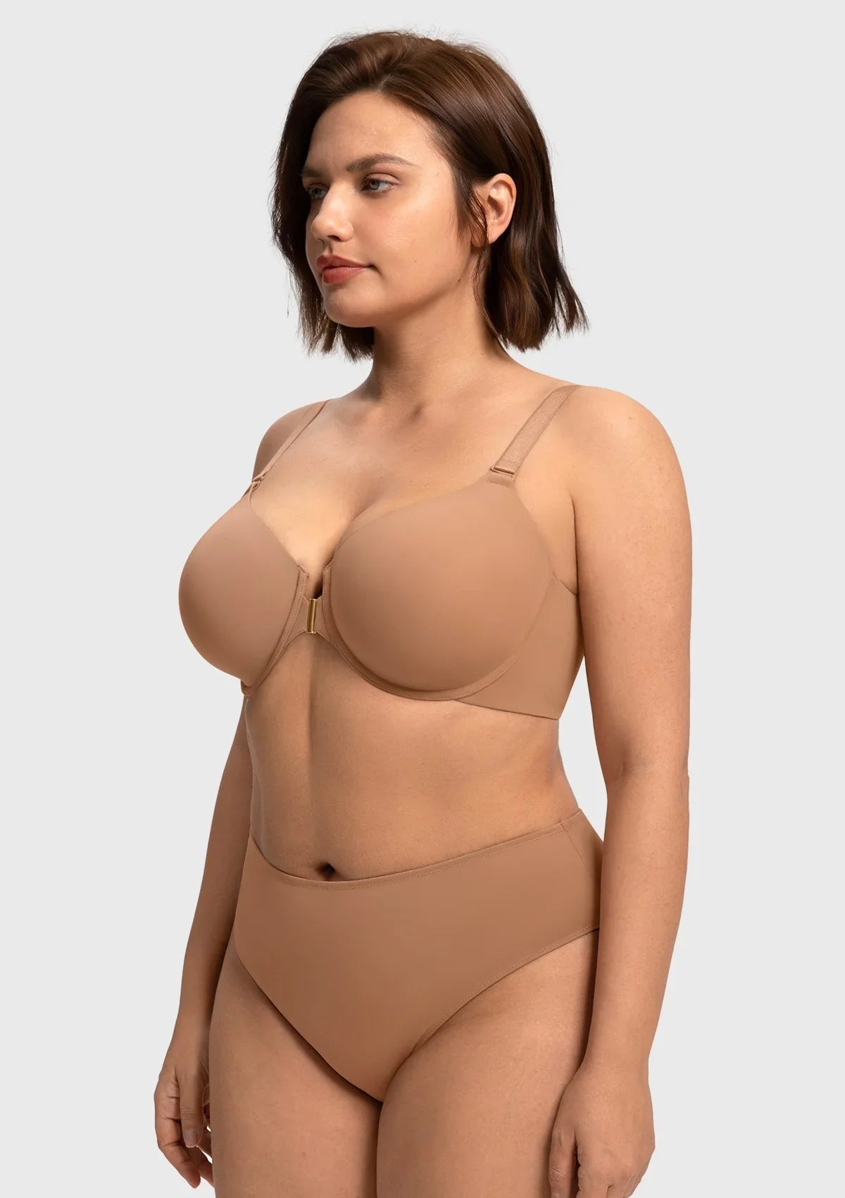 Comfort Underwire Front Closure Molded Cup Bra