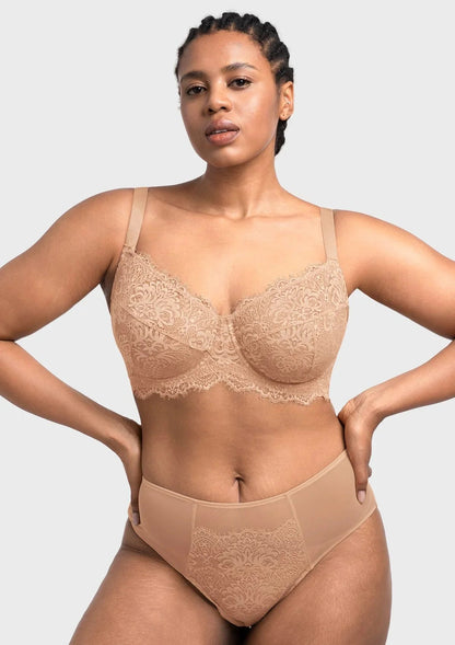 HSIA Sunflower Underwire Lace Bra