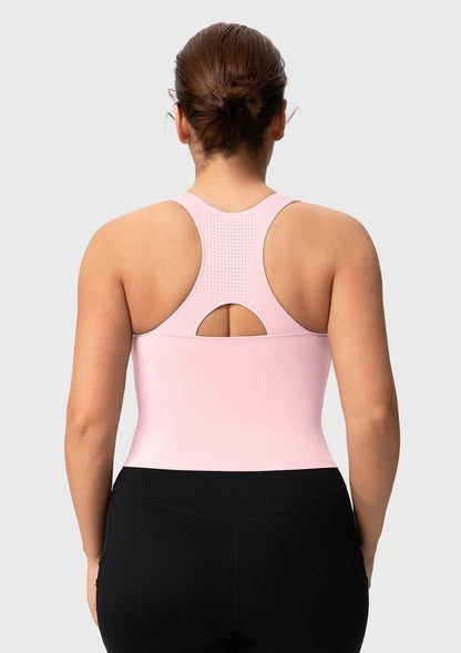 HSIA SoftBreeze Wirefree Lightly Padded MediumSupport Breathable Sports Bra