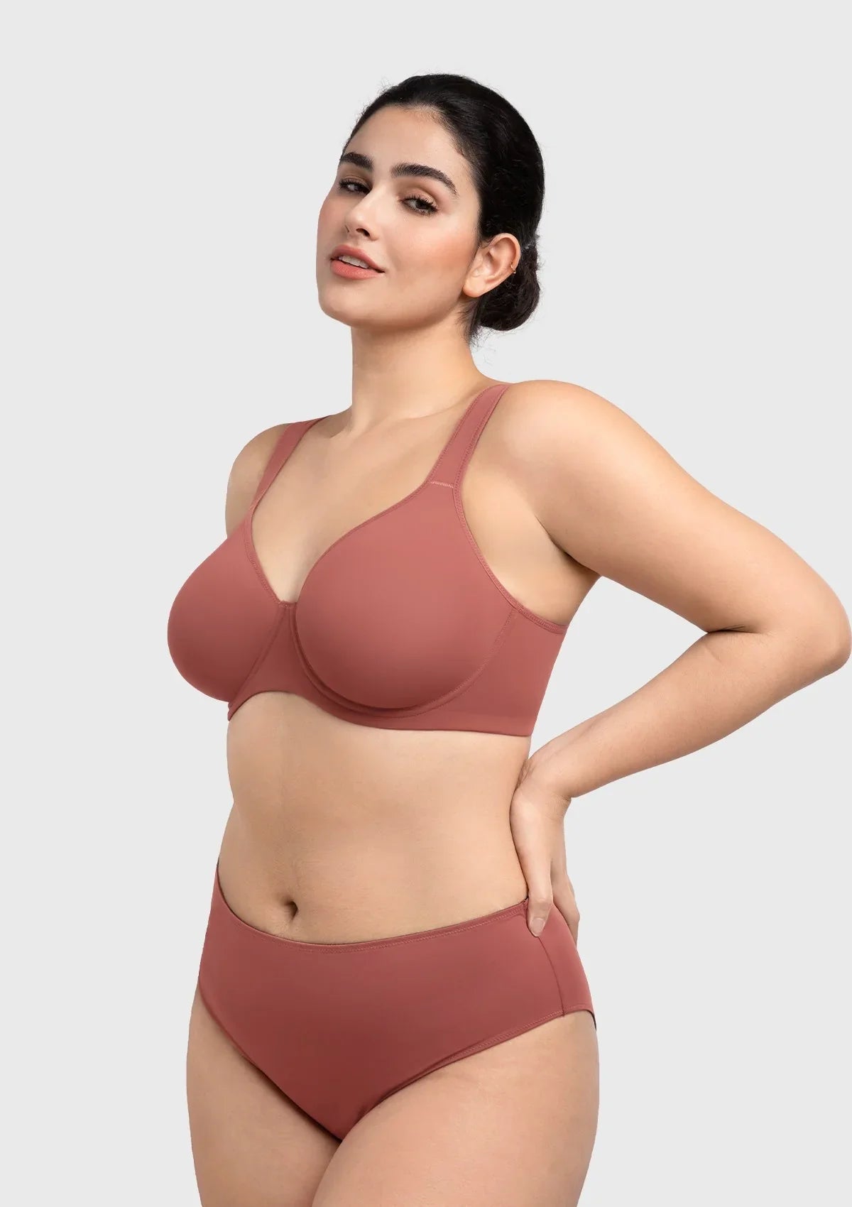 Joan Ultimate Soft T-shirt Unlined Underwire Minimizer Bra