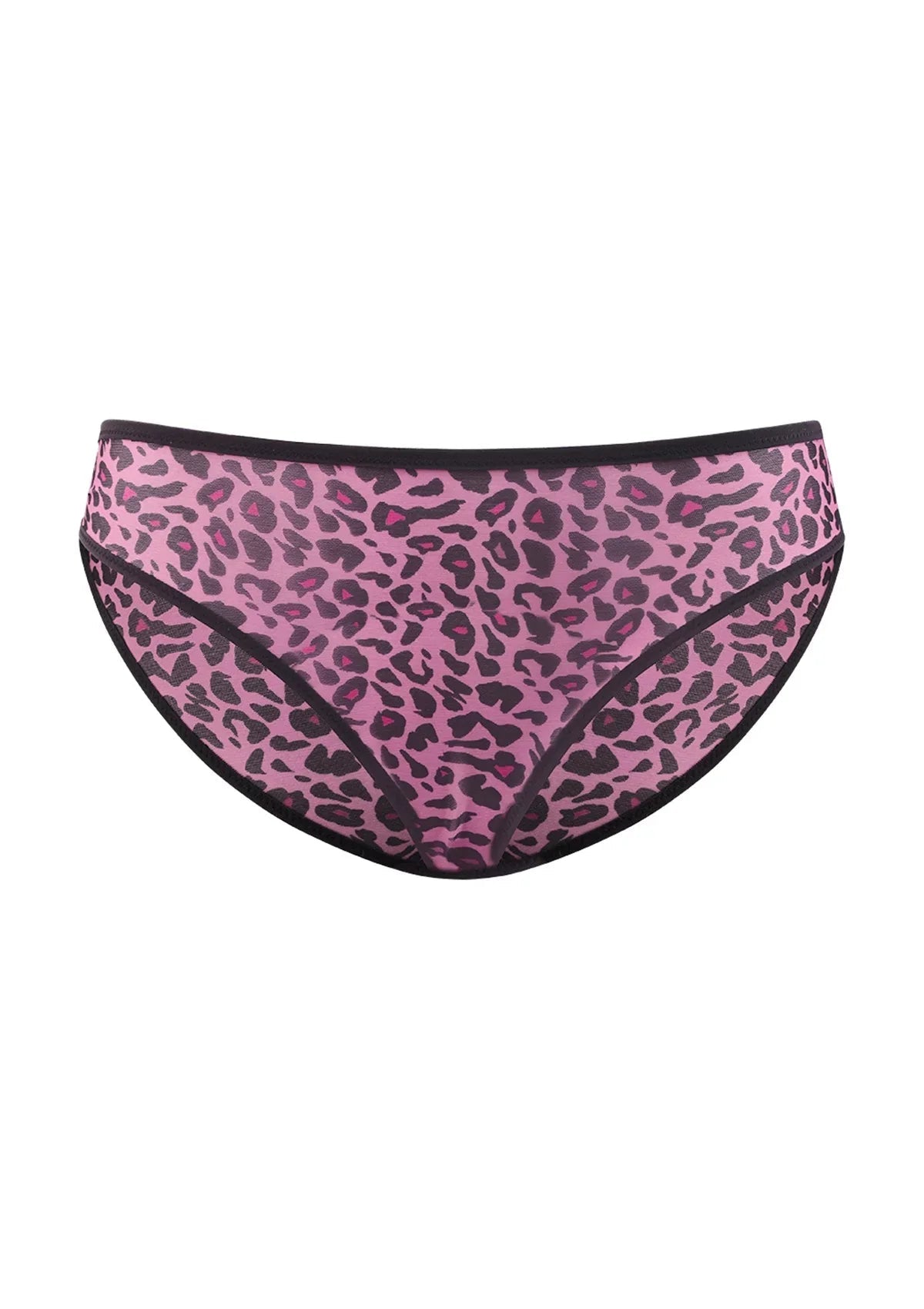 HSIA Leopard Wild High Stretch Briefs Soft Breathable Mesh Panty
