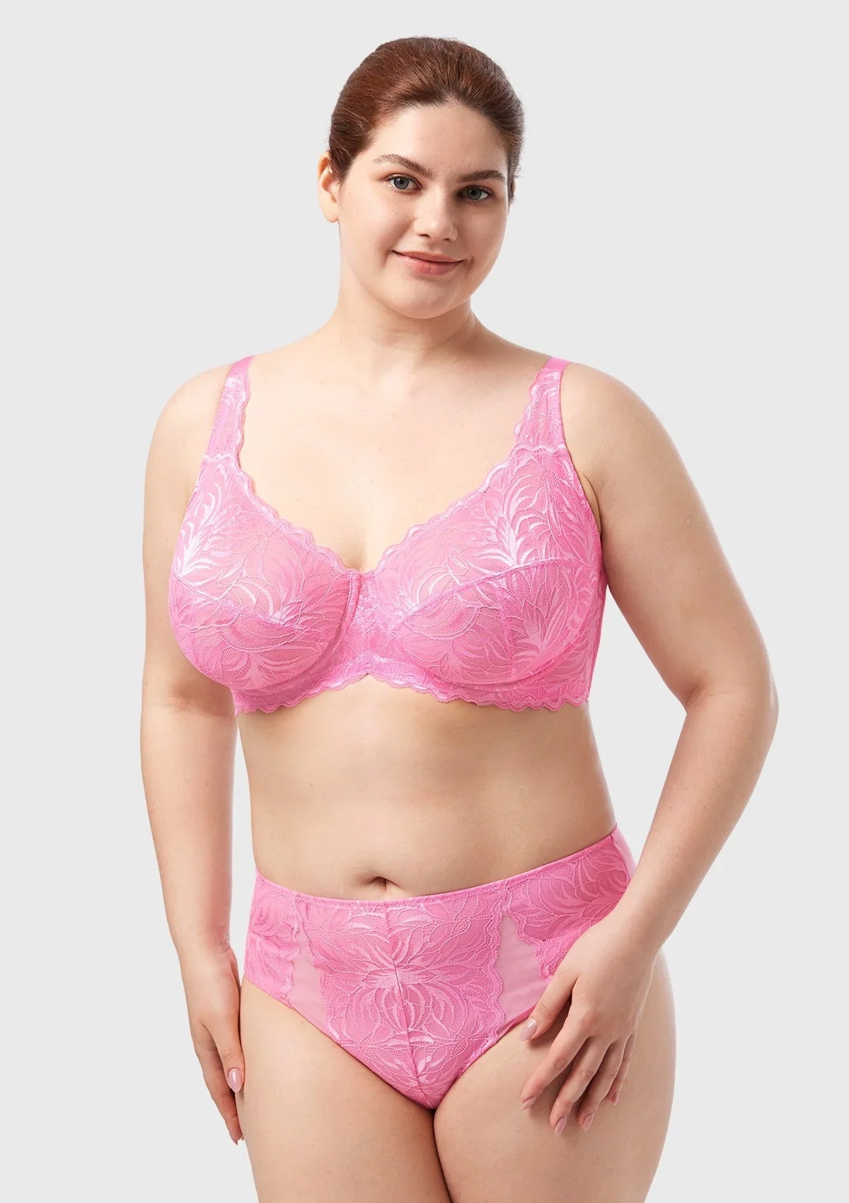 HSIA Grace Lace Bra Full Coverage Sexy Lift Comfortable