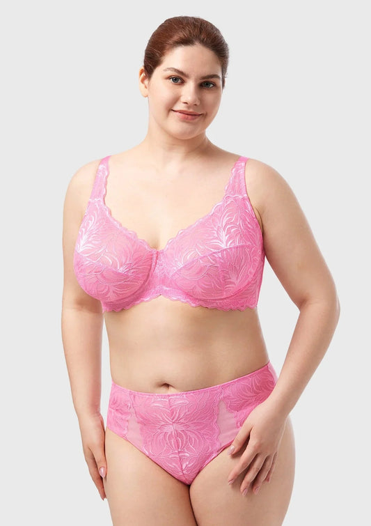 HSIA Grace Lace Bra Full Coverage Sexy Lift Comfortable