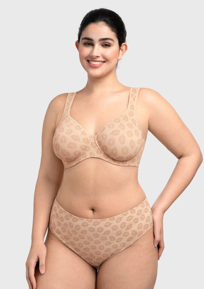 Joan Ultimate Soft T-shirt Unlined Underwire Minimizer Bra