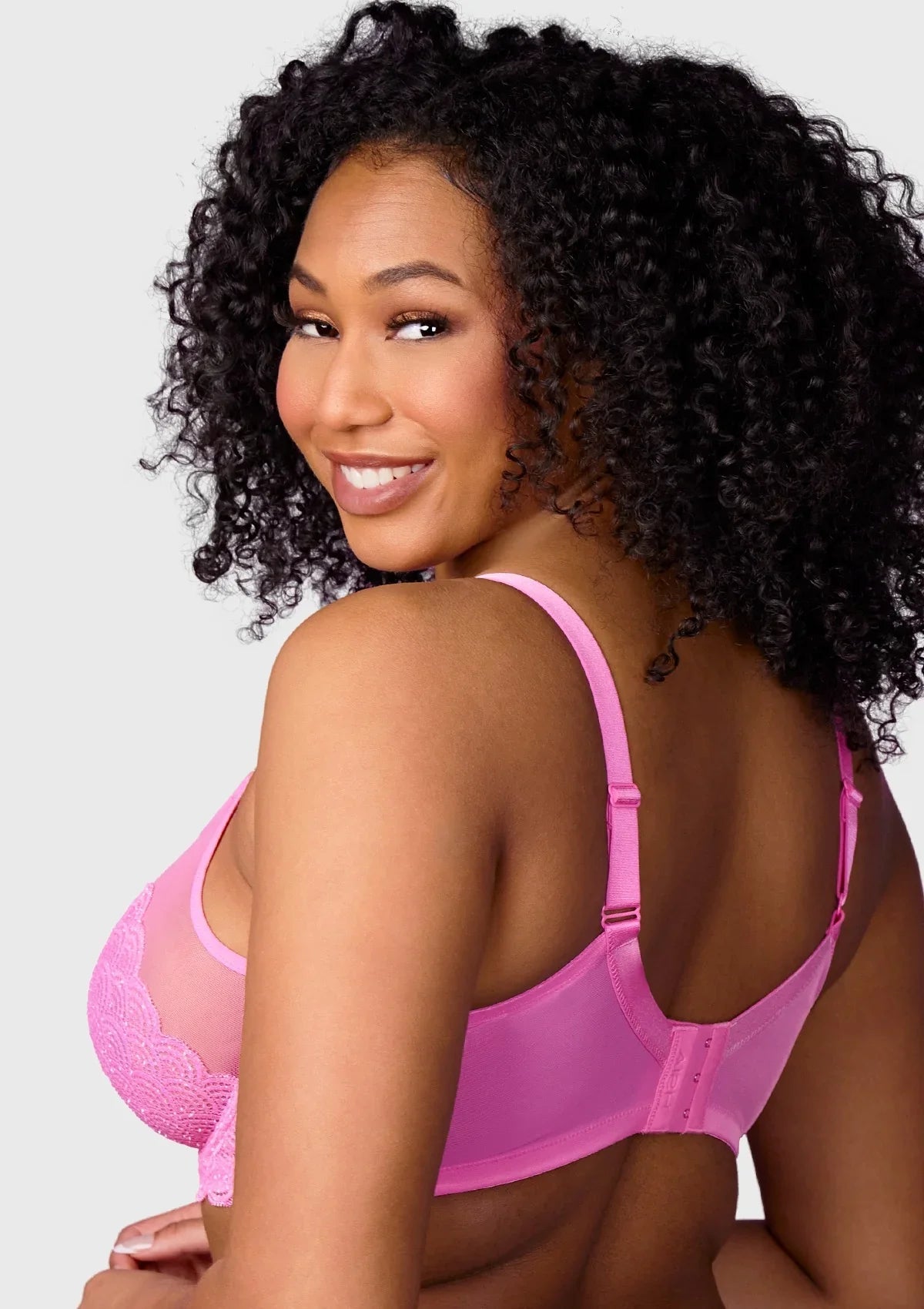 Mermaid Scales Lace Unlined Bra