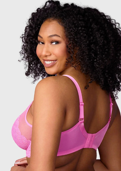 Mermaid Scales Lace Unlined Bra