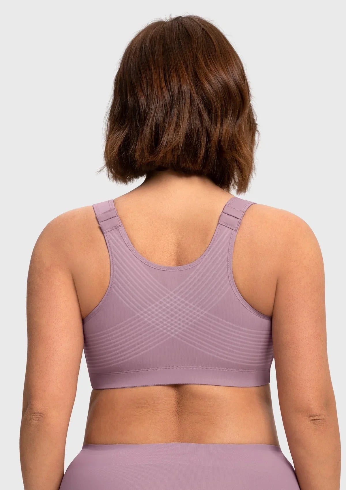 AlignFit Front Closure Posture Corrector Wireless Minimizer Full Coverage Bra