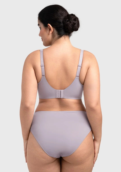 HSIA Esme Minimizer Bras for Women Plus Size Full Coverage No Padding Unlined T Shirt Bra Seamless Underwire Cool Comfort Daily Bras