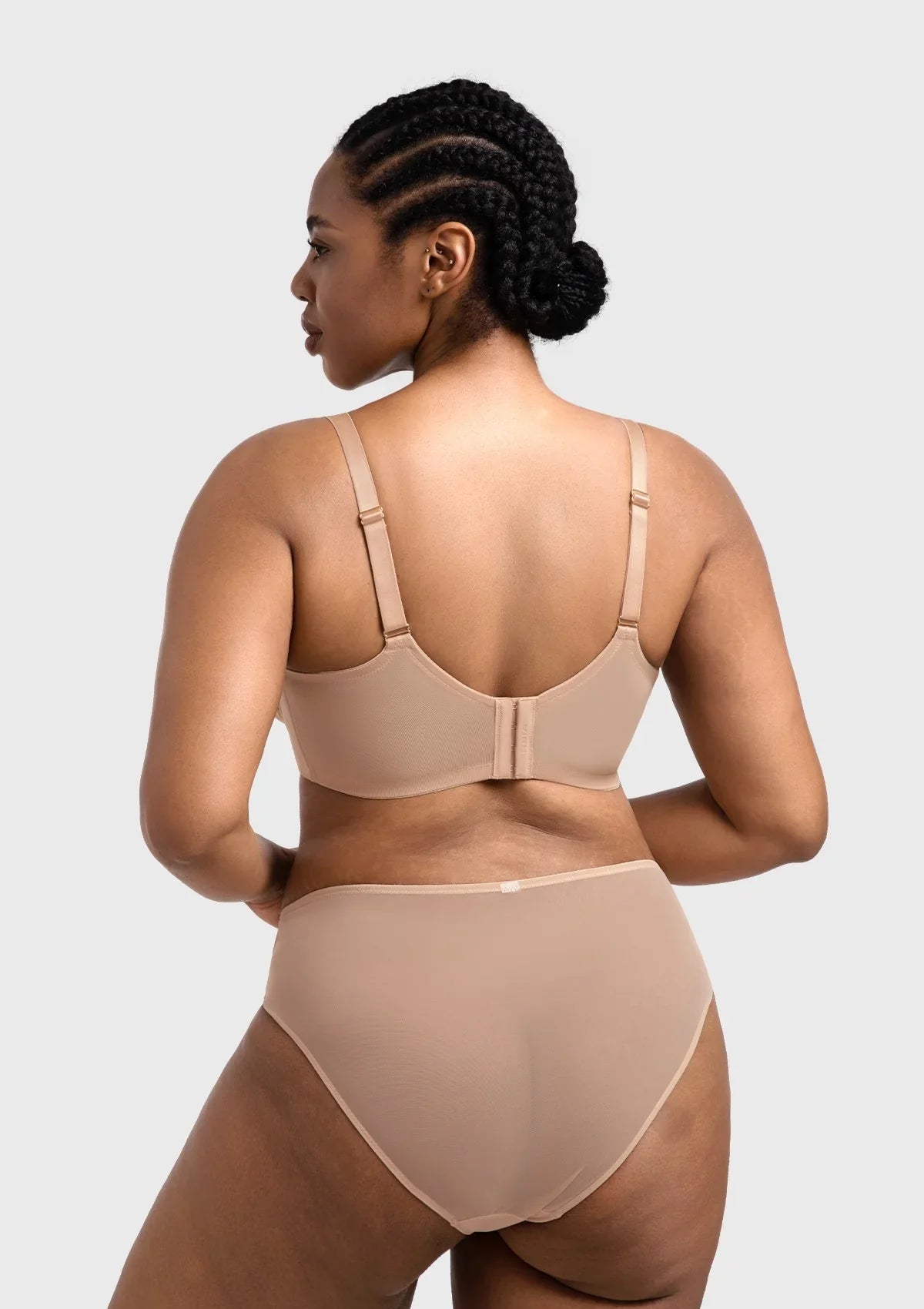 HSIA Luxe Bloom Plus Size Unlined Underwire Bra