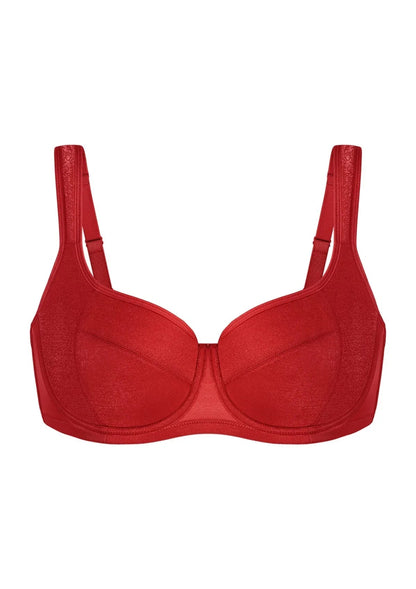 Starry Night Lightly Lined Lightly Padded Plus Size Balconette Bra