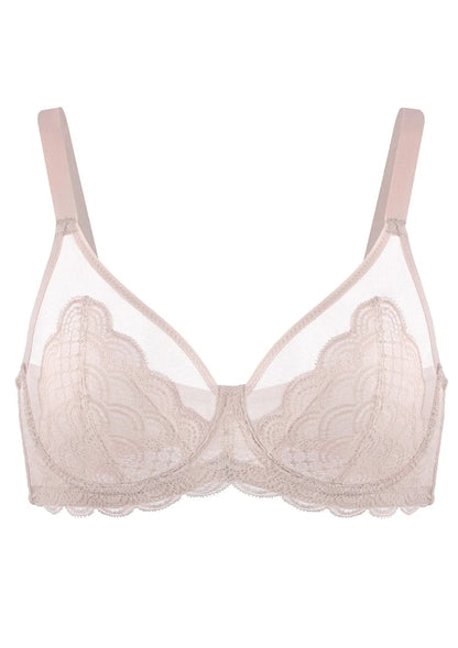 Mermaid Scales Lace Unlined Bra