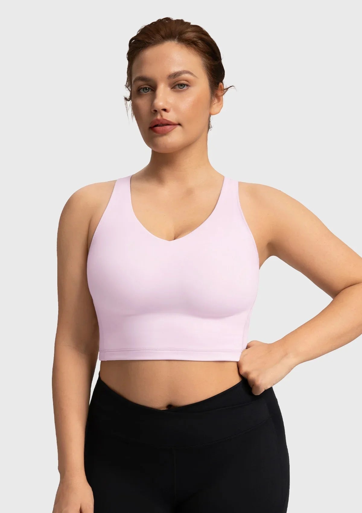 HSIA AirBalance Wirefree Lightly Padded Medium Support Breathable Sports Bra