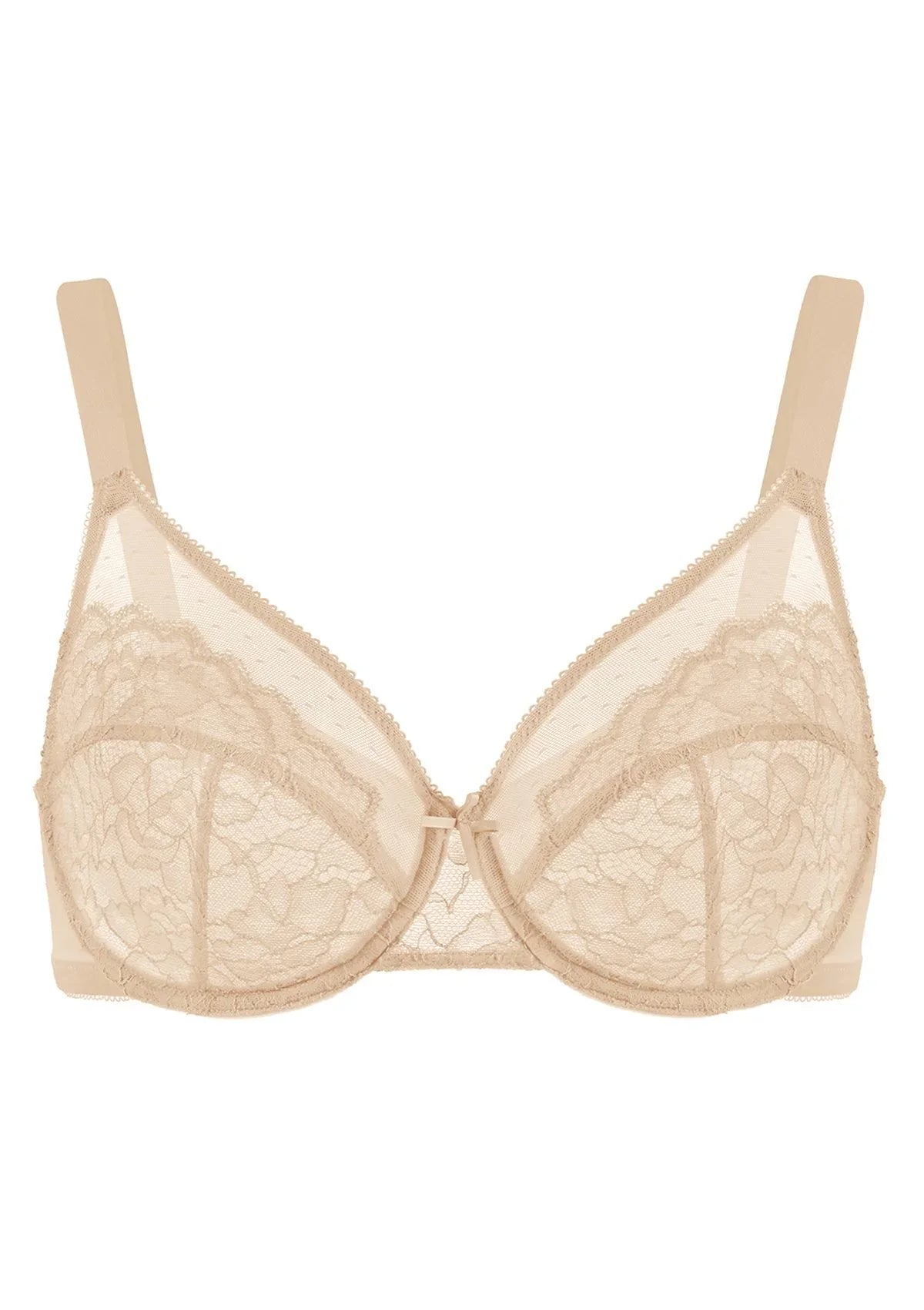 Enchante Lace Unlined Full Coverage Underwire Bra