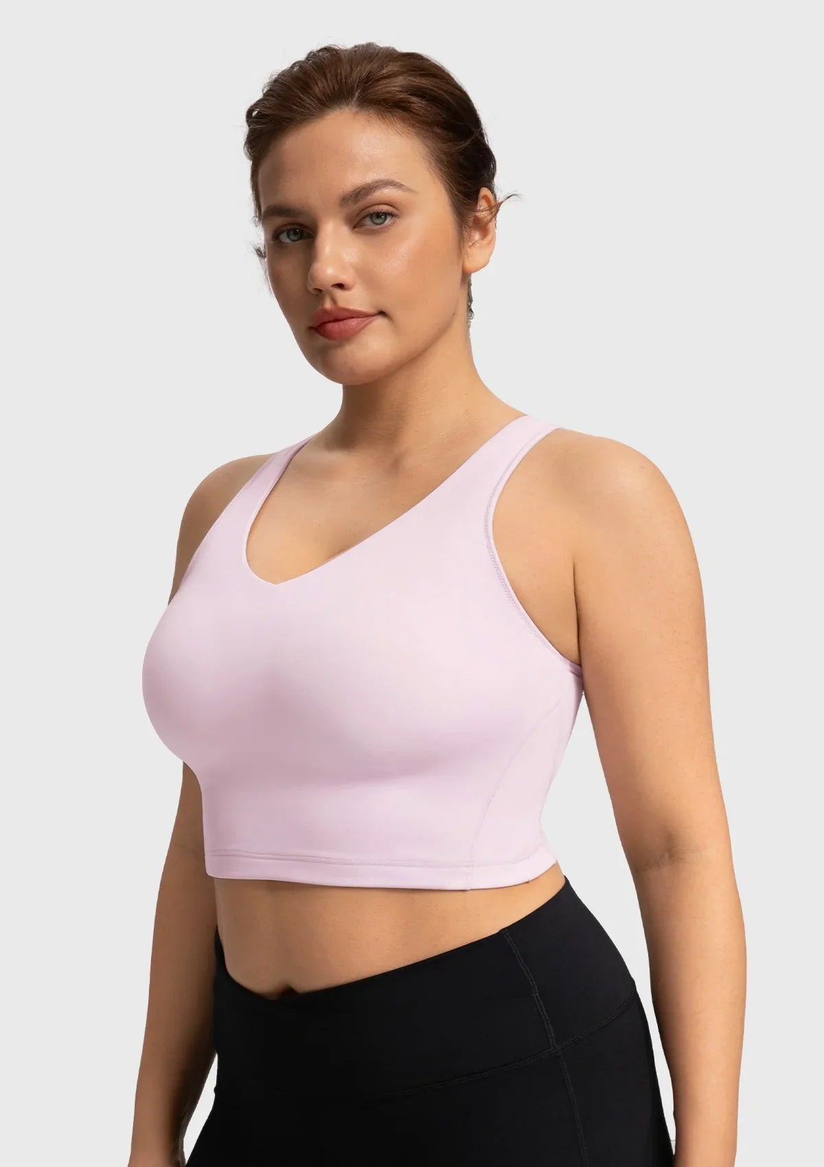 HSIA AirBalance Wirefree Lightly Padded Medium Support Breathable Sports Bra