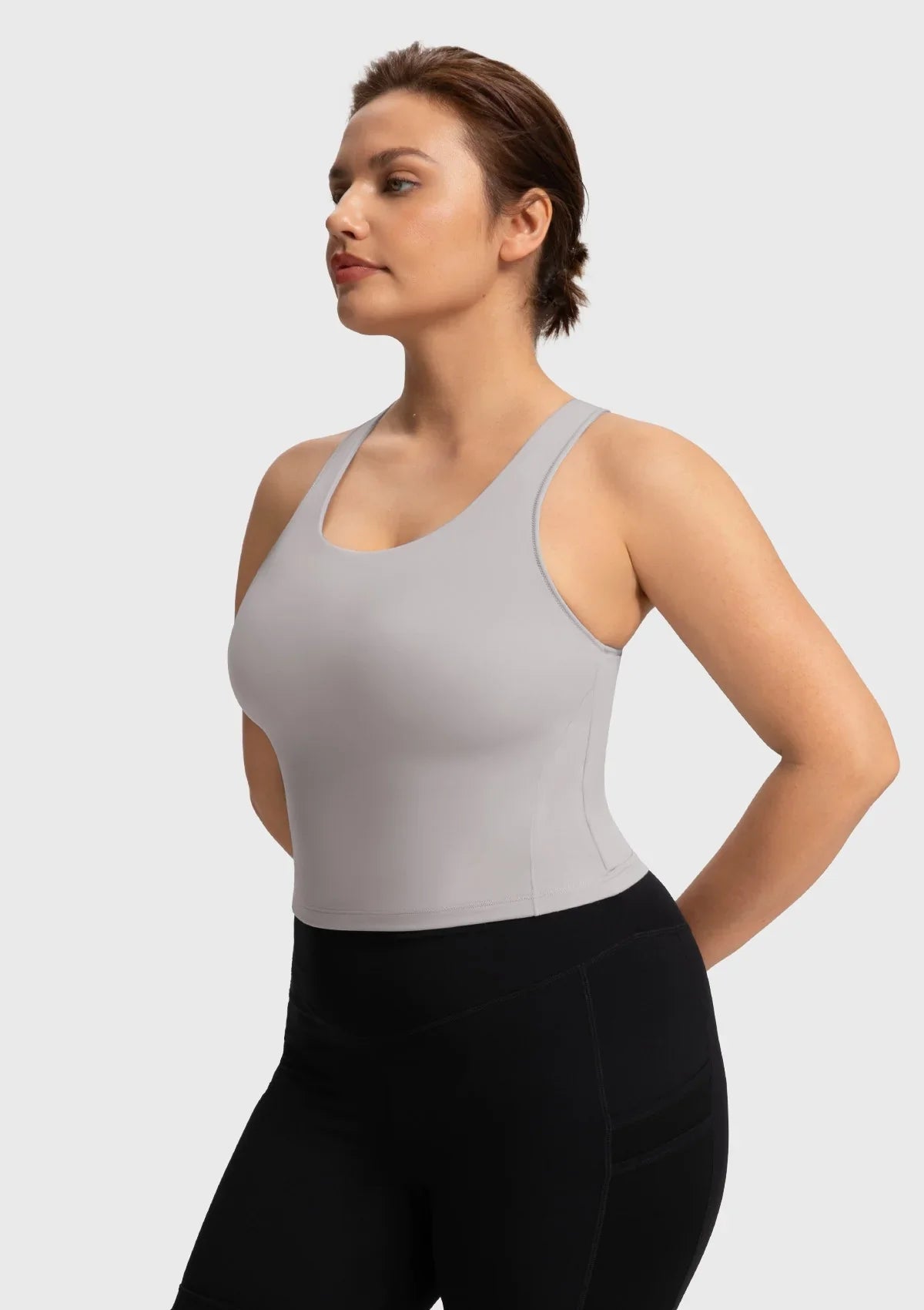 HSIA SoftBreeze Wirefree Lightly Padded MediumSupport Breathable Sports Bra