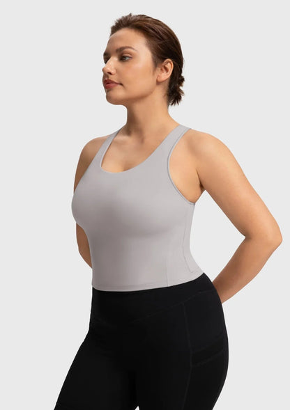 HSIA SoftBreeze Wirefree Lightly Padded MediumSupport Breathable Sports Bra
