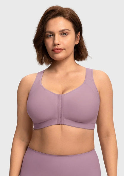 AlignFit Front Closure Posture Corrector Wireless Minimizer Full Coverage Bra