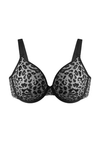 Leopard print-Black White