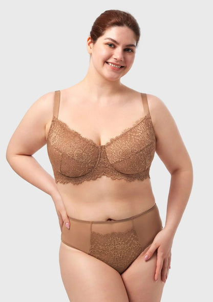 HSIA Sunflower Underwire Lace Bra