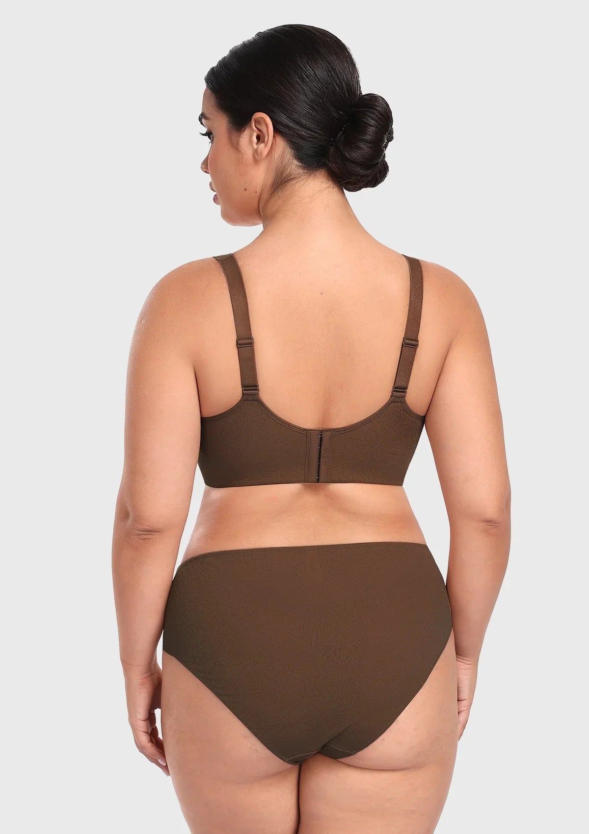 HSIA Joan Comfortzone Soft T-Shirt Full Coverage Unlined Unpadded Underwire Plus Size Minimizer Bra Everyday Bra