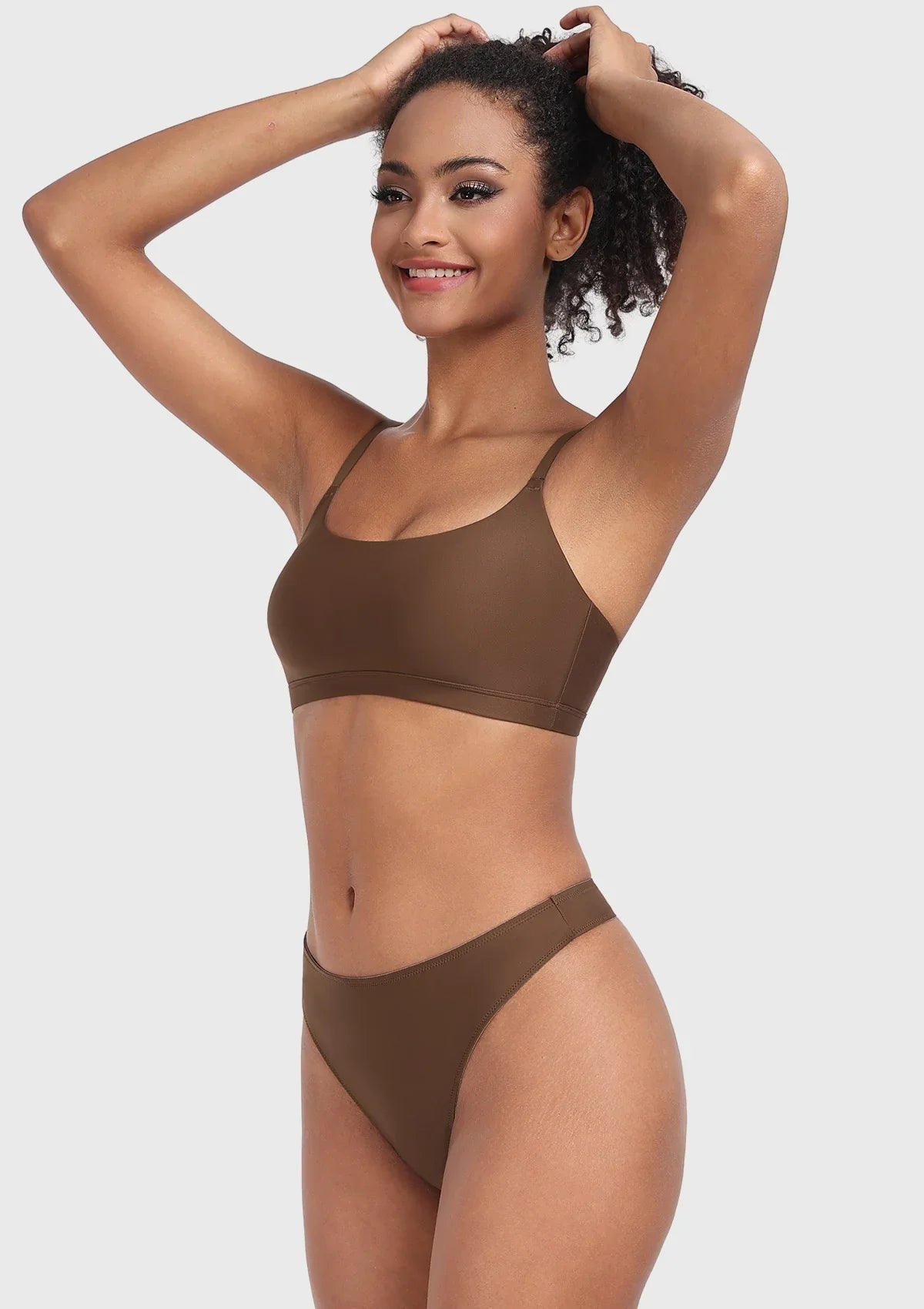 Wireless Seamless Comfort Bralette Cami Unlined Sports Bra Breathable