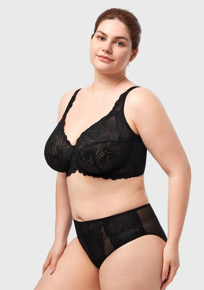 HSIA Grace Lace Bra Full Coverage Sexy Lift Comfortable