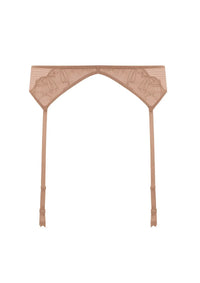 Dark Beige-Garter Belt