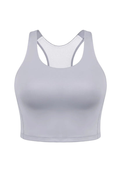 HSIA SoftBreeze Wirefree Lightly Padded MediumSupport Breathable Sports Bra