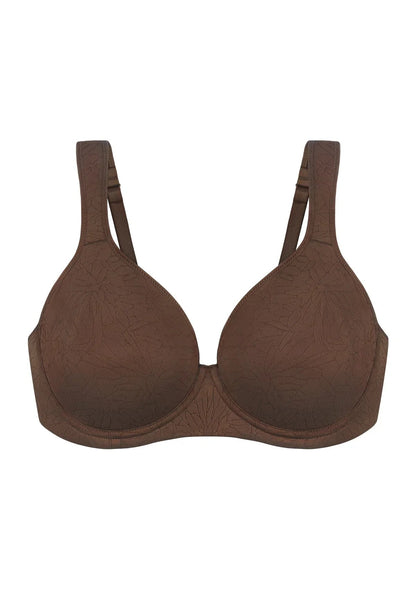 HSIA Joan Comfortzone Soft T-Shirt Full Coverage Unlined Unpadded Underwire Plus Size Minimizer Bra Everyday Bra