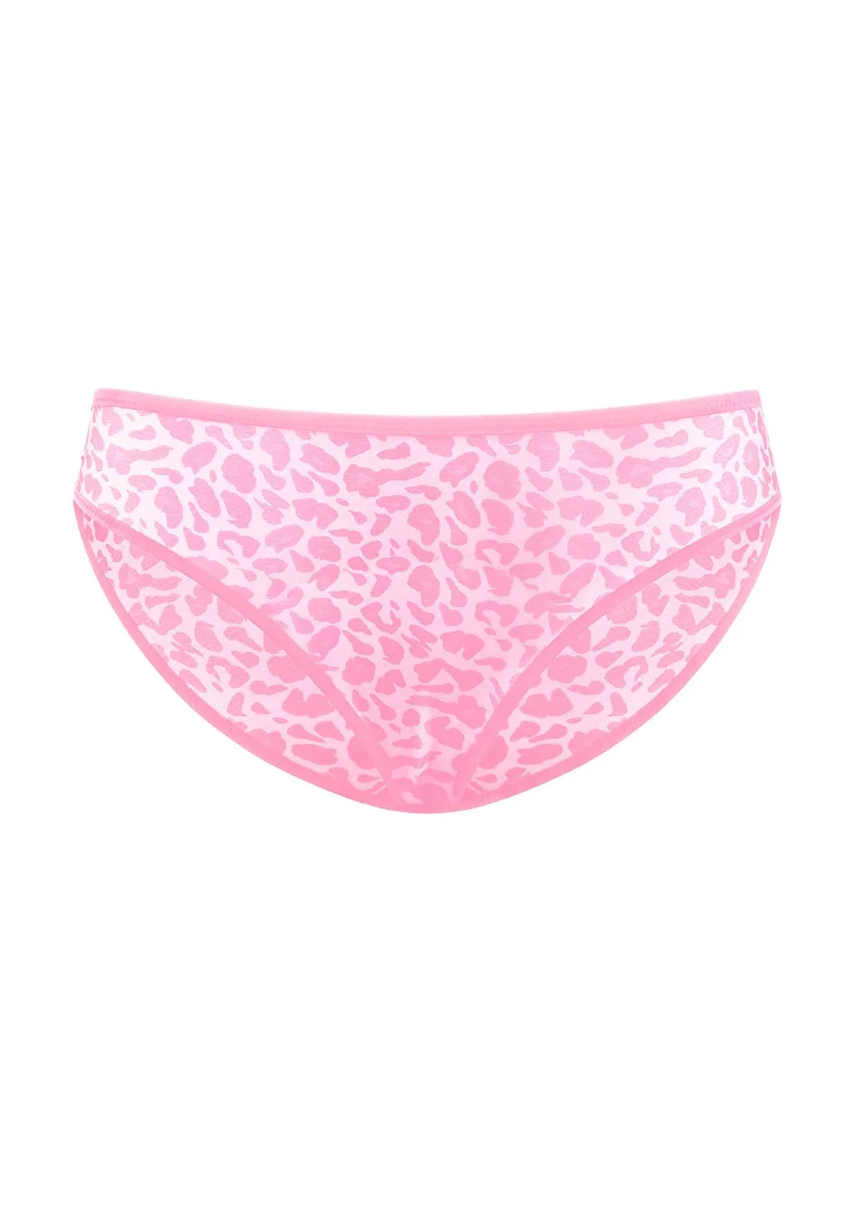 HSIA Leopard Wild High Stretch Briefs Soft Breathable Mesh Panty
