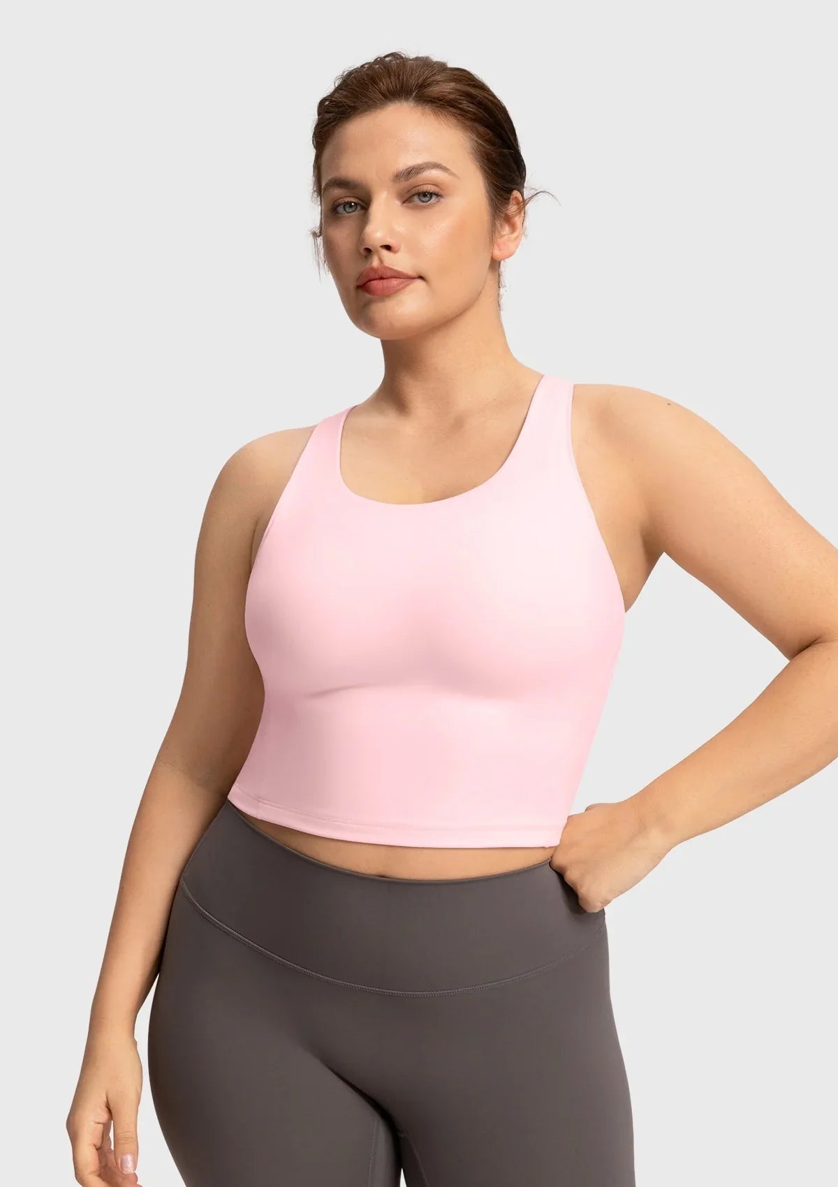 HSIA SoftBreeze Wirefree Lightly Padded MediumSupport Breathable Sports Bra