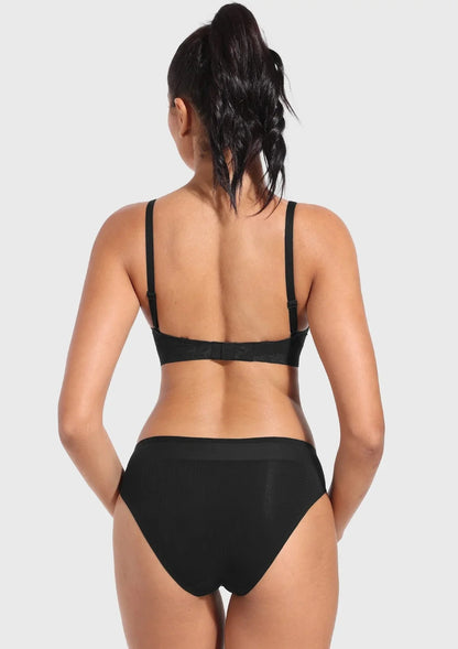Wireless Seamless Comfort Bralette Full Coverage V-neck for Backless