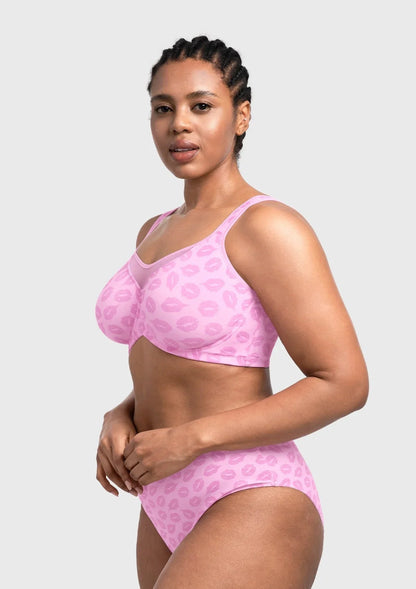 CoolComfort Smoothing Unlined Underwire Minimizer Bra