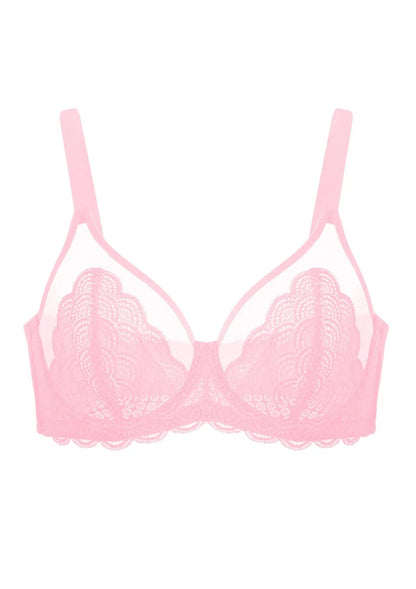 Mermaid Scales Lace Unlined Bra