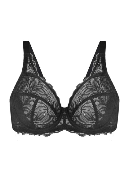 HSIA Grace Lace Bra Full Coverage Sexy Lift Comfortable