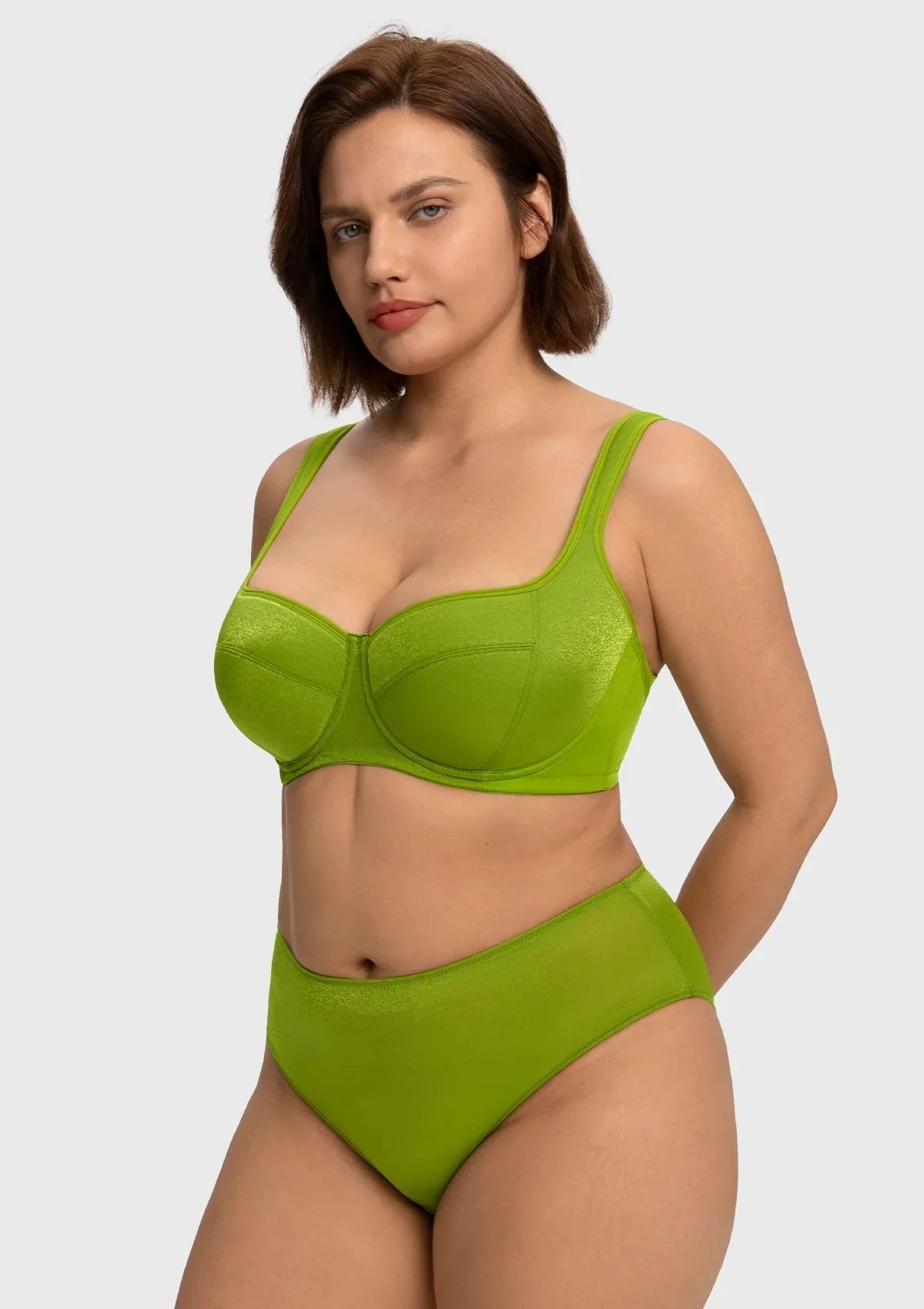 Starry Night Lightly Lined Lightly Padded Plus Size Balconette Bra
