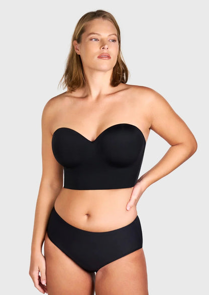 HSIA Longline Strapless Underwire Full Coverage Corset Bra
