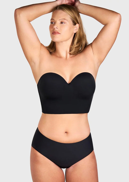 HSIA Longline Strapless Underwire Full Coverage Corset Bra