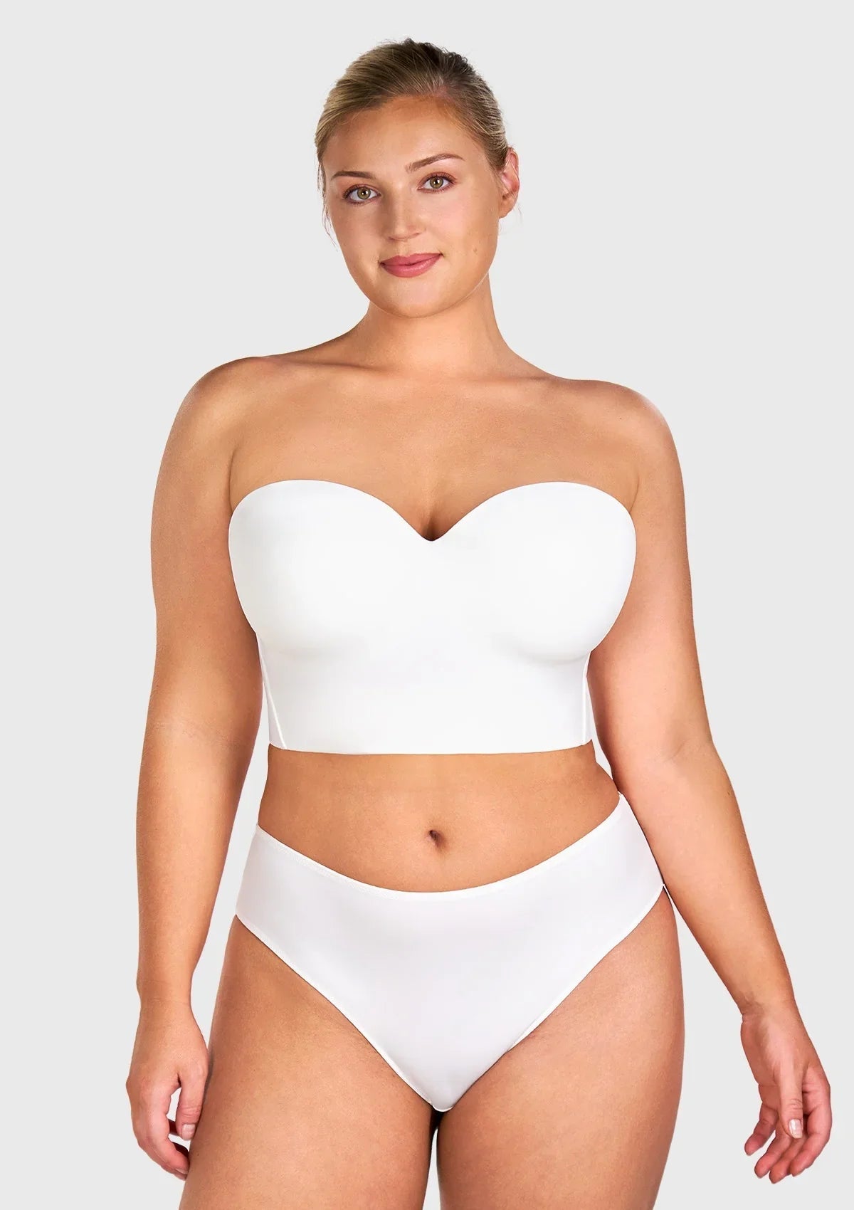 HSIA Longline Strapless Underwire Full Coverage Corset Bra