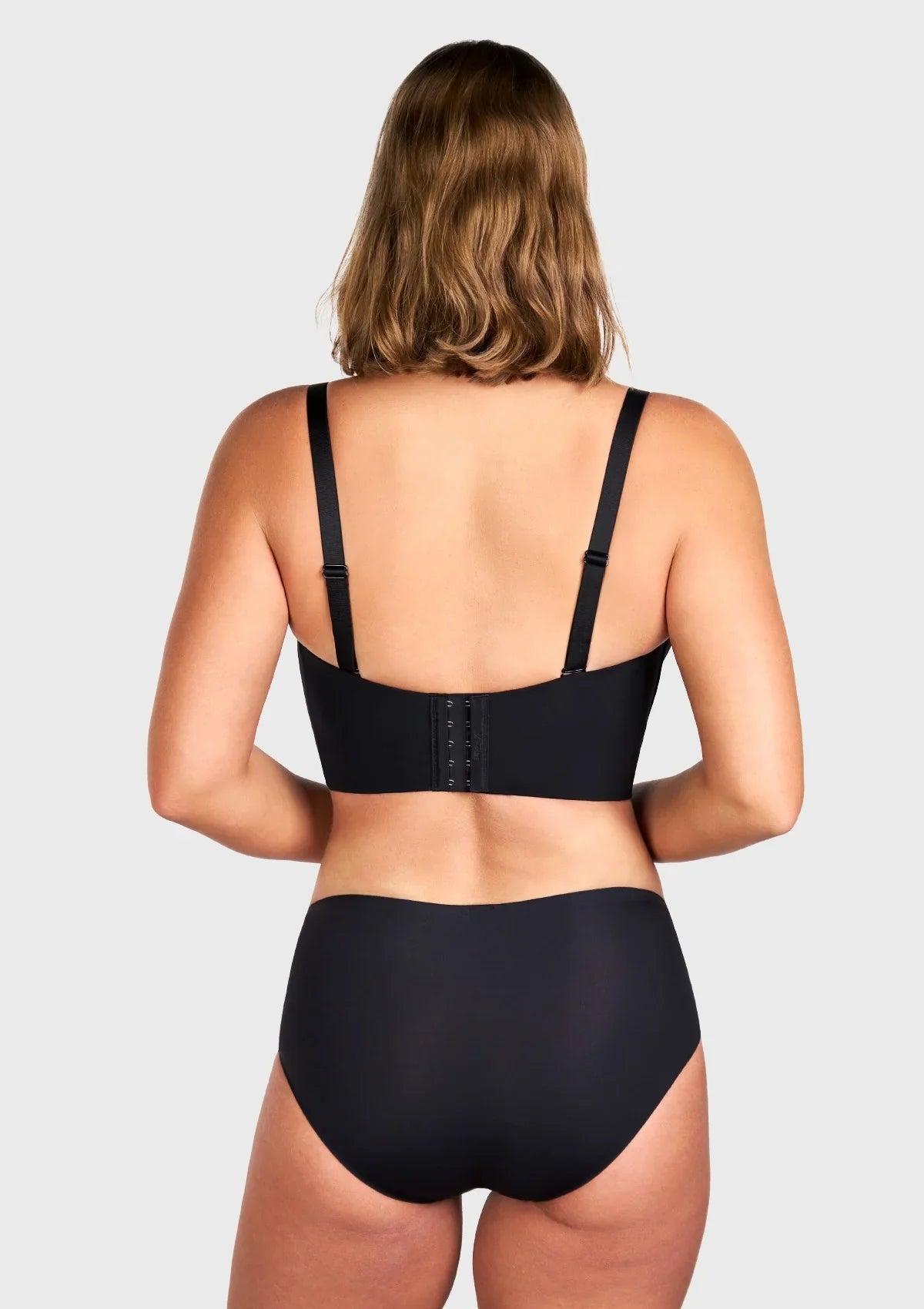 HSIA Longline Strapless Underwire Full Coverage Corset Bra