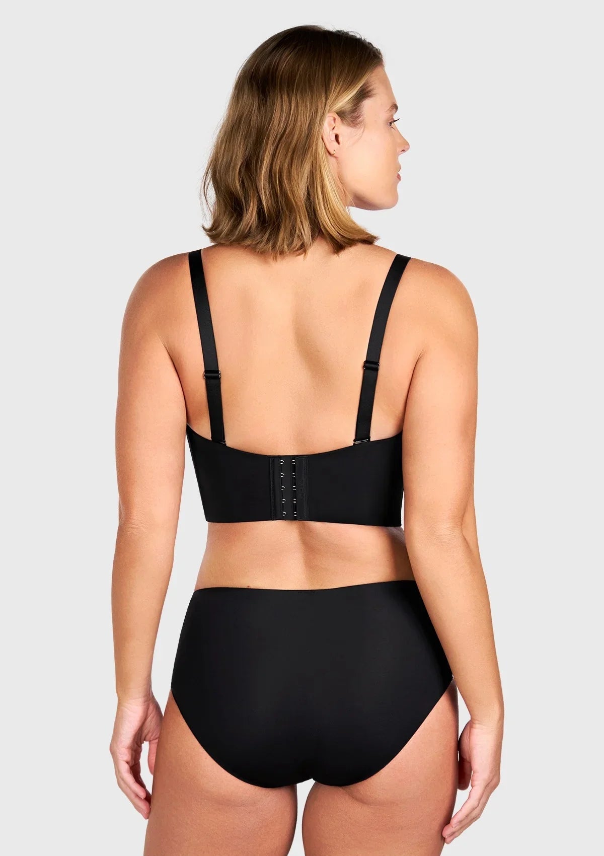 HSIA Longline Strapless Underwire Full Coverage Corset Bra