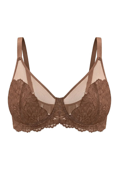 HSIA Blossom Unlined Lace Underwire Bra