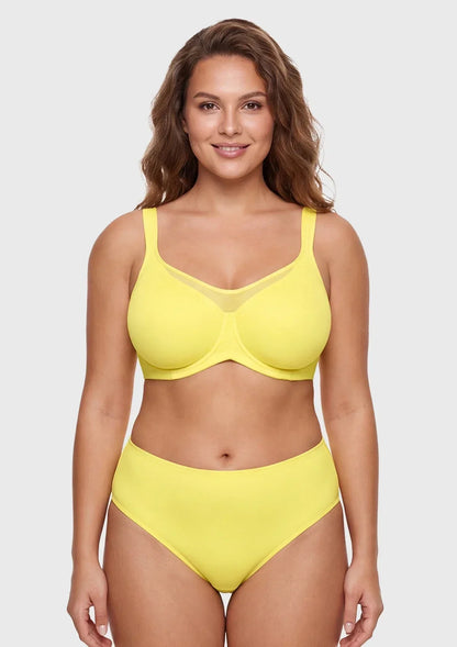 CoolComfort Smoothing Unlined Minimizer Underwire Bra